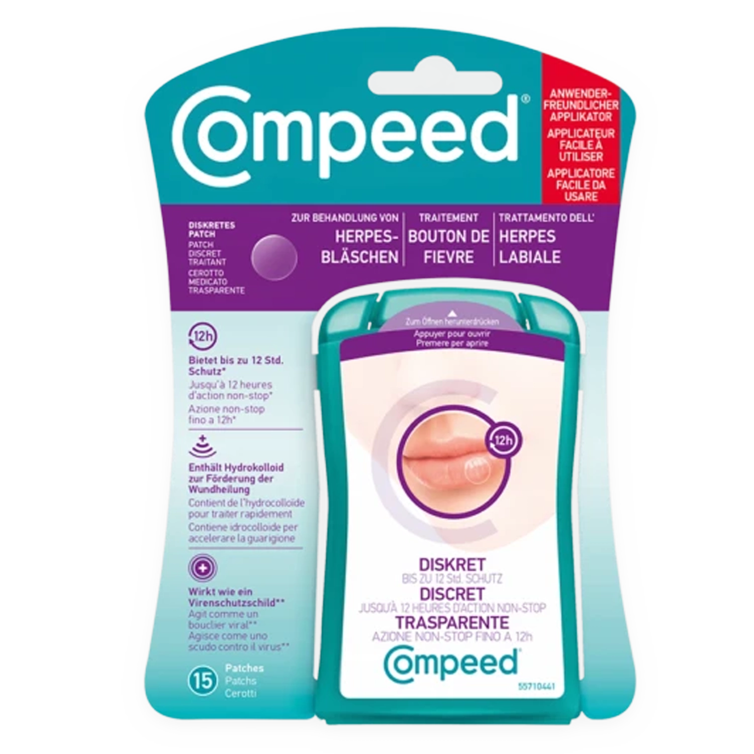 Compeed® Herpesbläschen Patch 15 Stk.