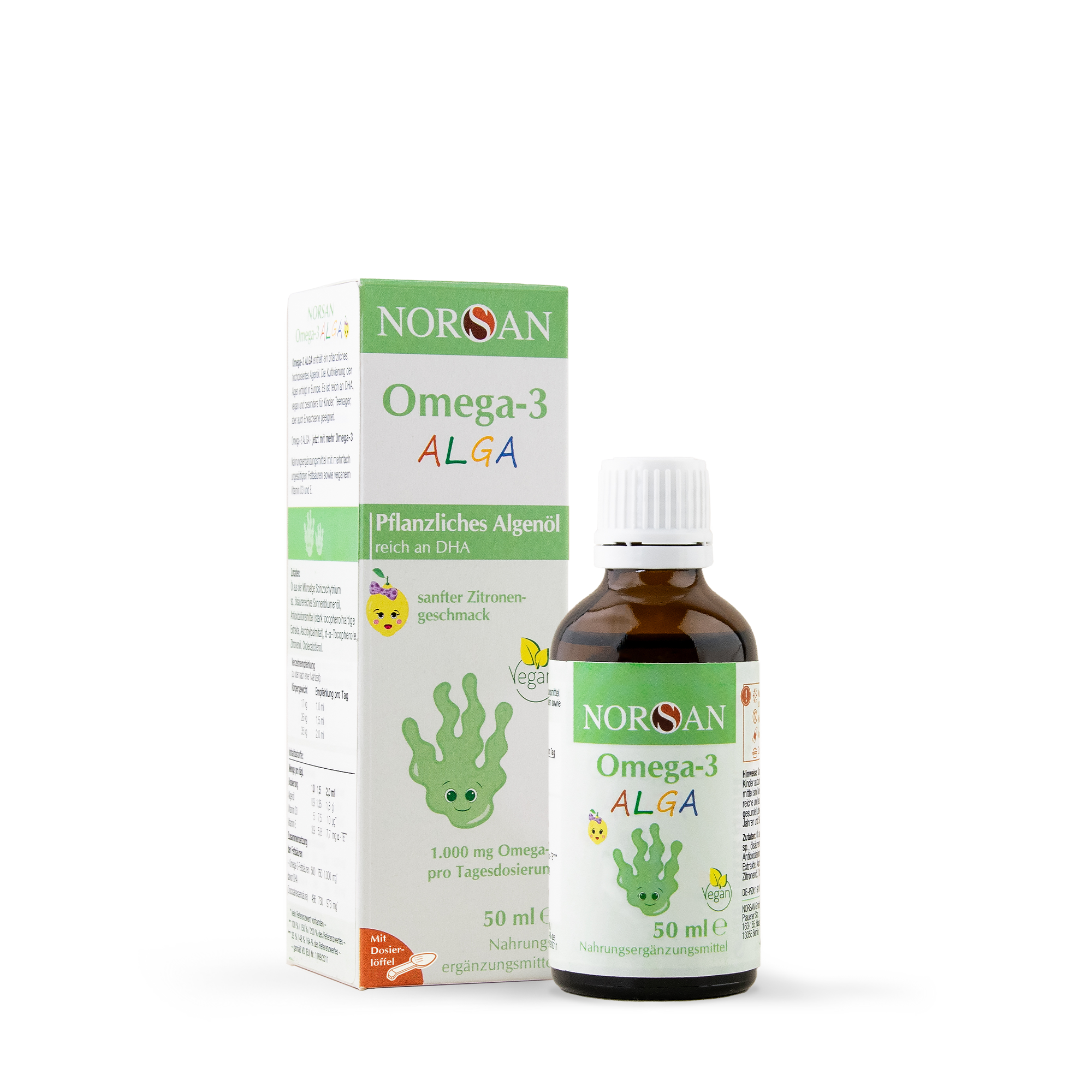 Norsan Omega 3 Alga Öl (Vegan)